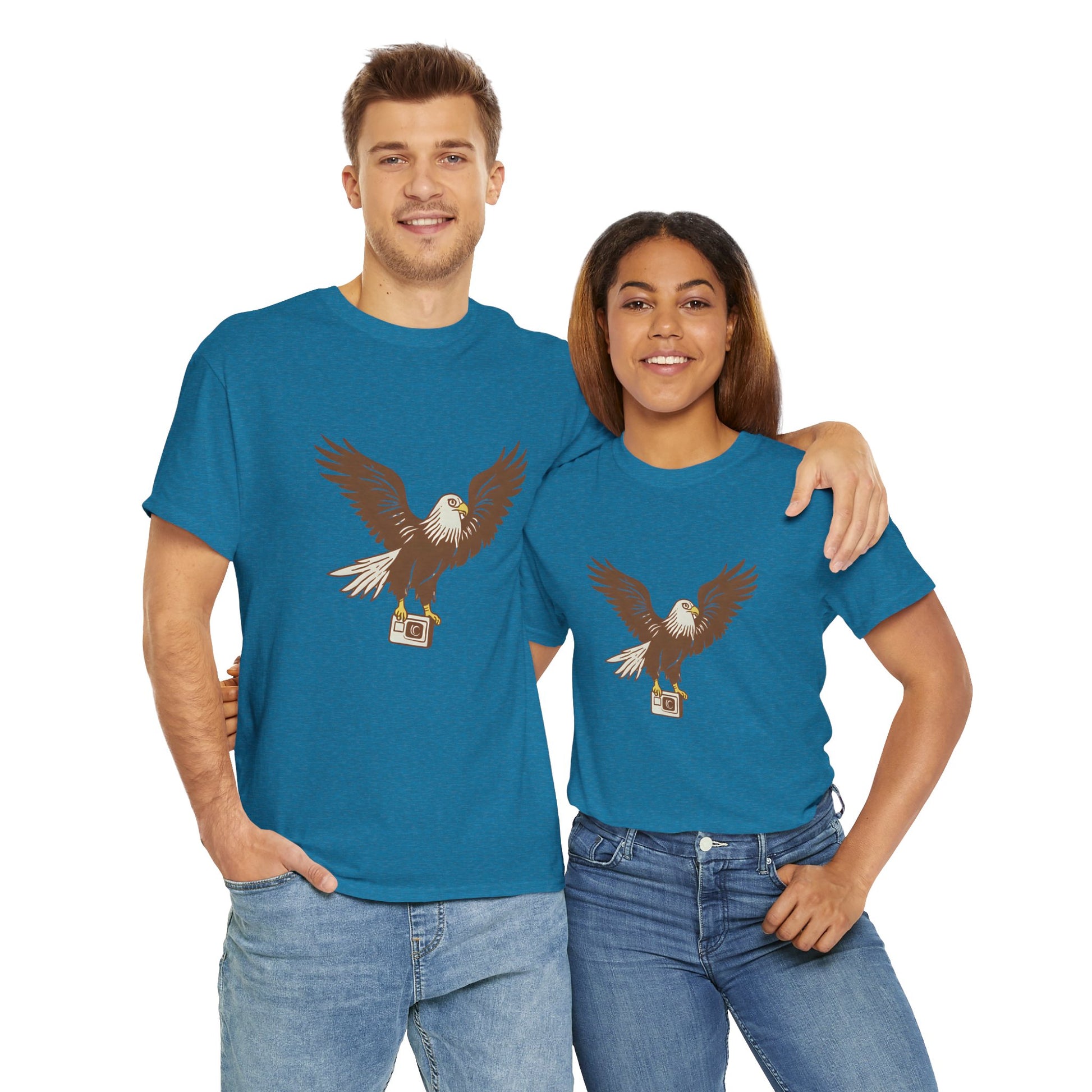 Eagle Graphic Tee | Multiple Color Options, Unisex Cotton T-Shirt