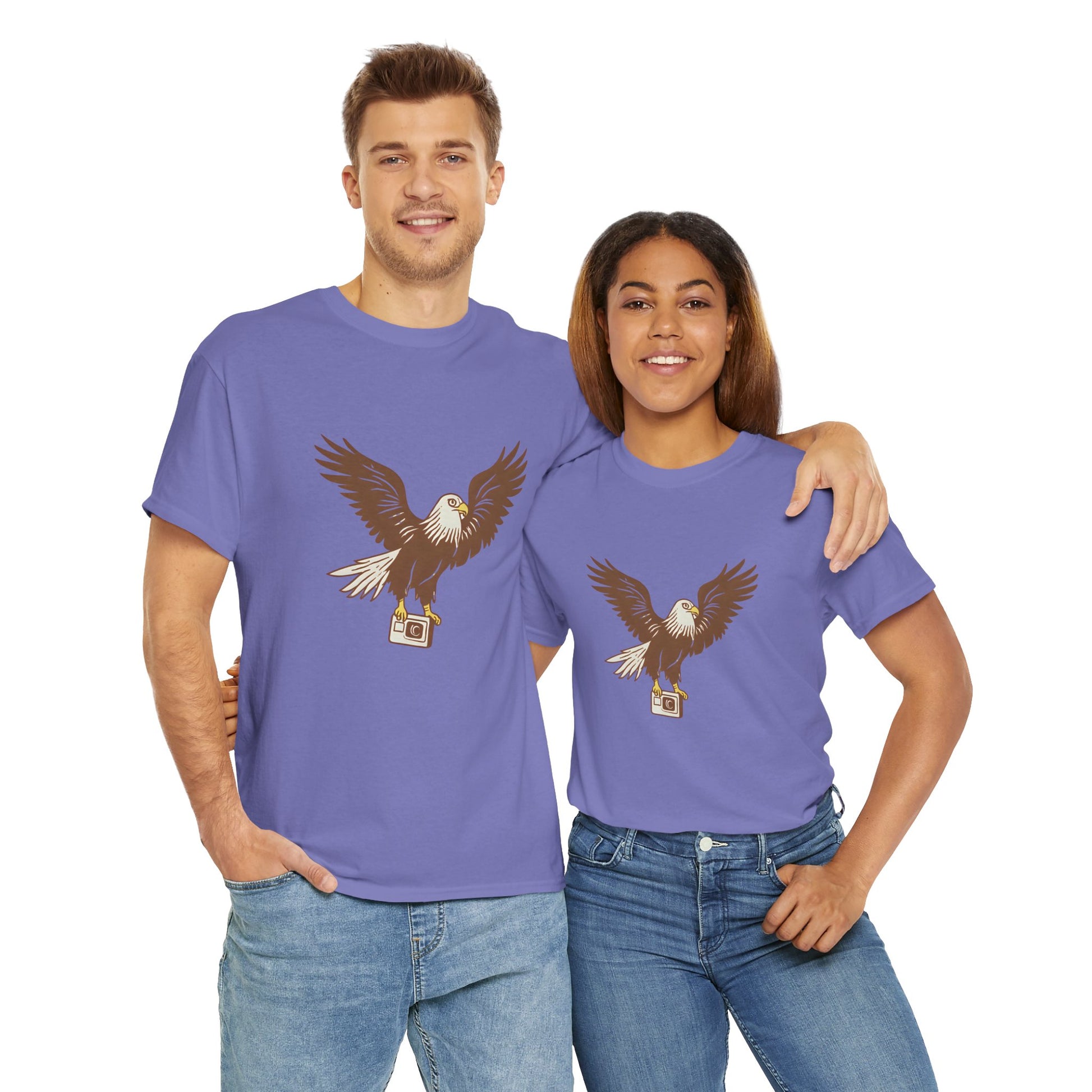 Eagle Graphic Tee | Multiple Color Options, Unisex Cotton T-Shirt