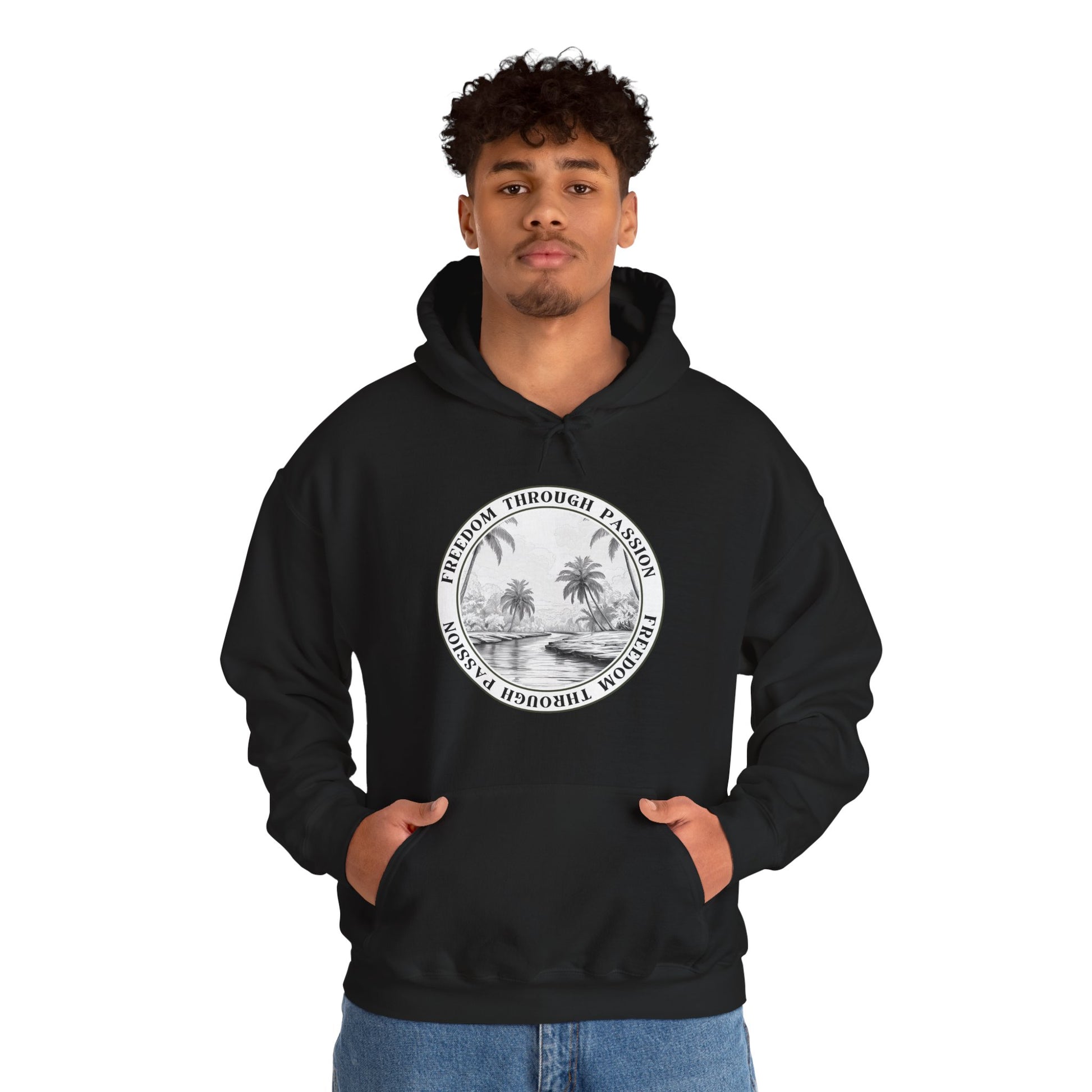 Freedom Through Passion Hoodie | Multiple Color Options, Unisex