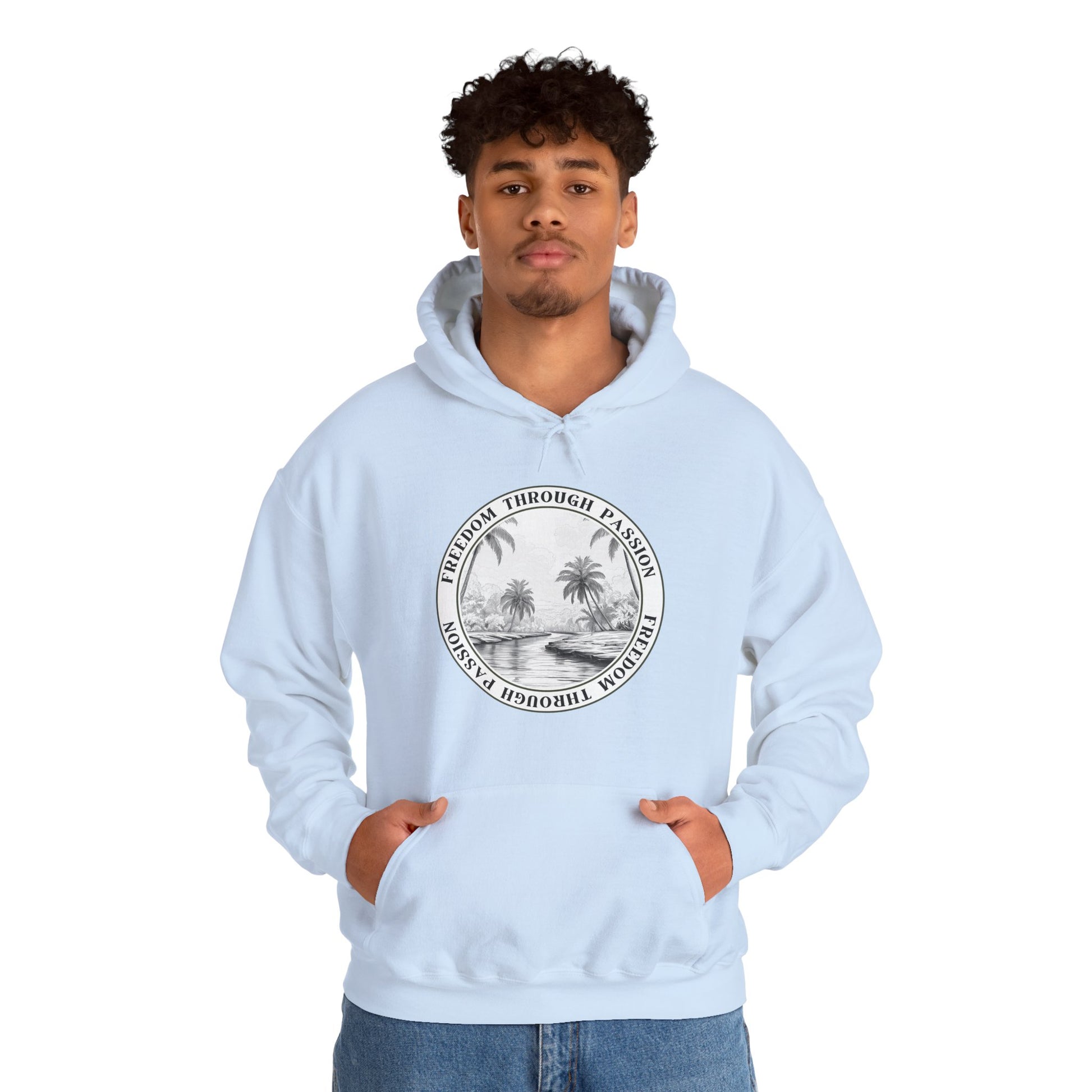 Freedom Through Passion Hoodie | Multiple Color Options, Unisex