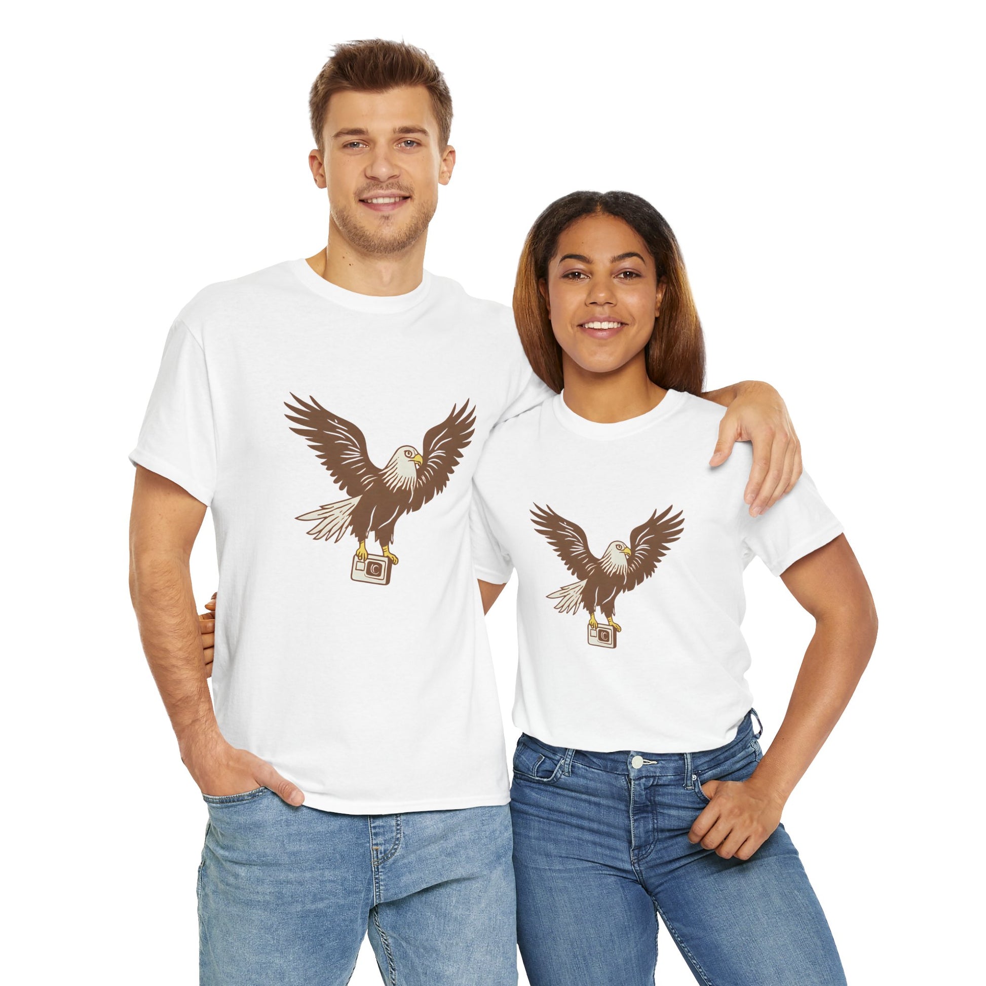 Eagle Graphic Tee | Multiple Color Options, Unisex Cotton T-Shirt
