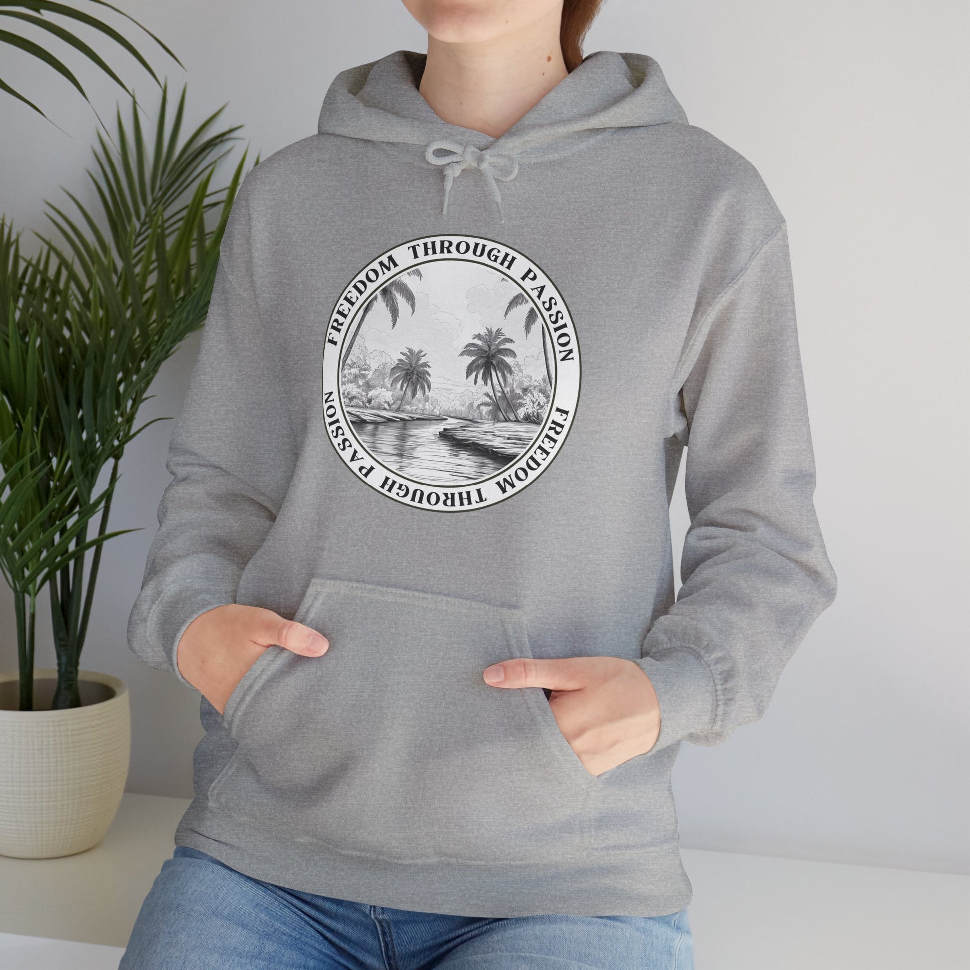 Freedom Through Passion Hoodie | Multiple Color Options, Unisex