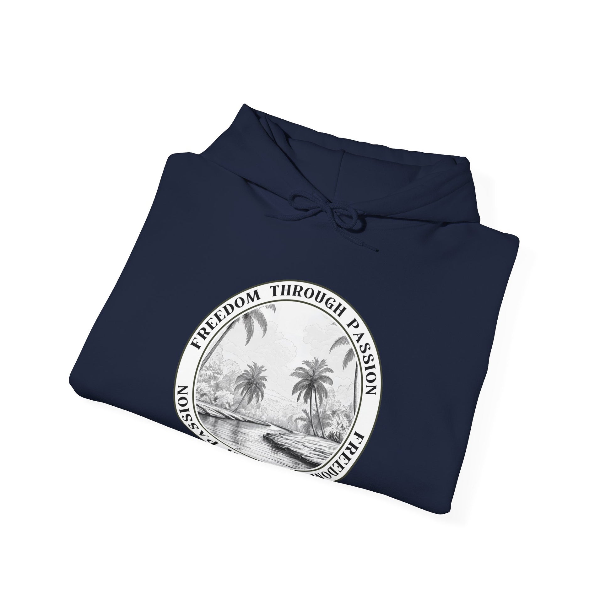 Freedom Through Passion Hoodie | Multiple Color Options, Unisex