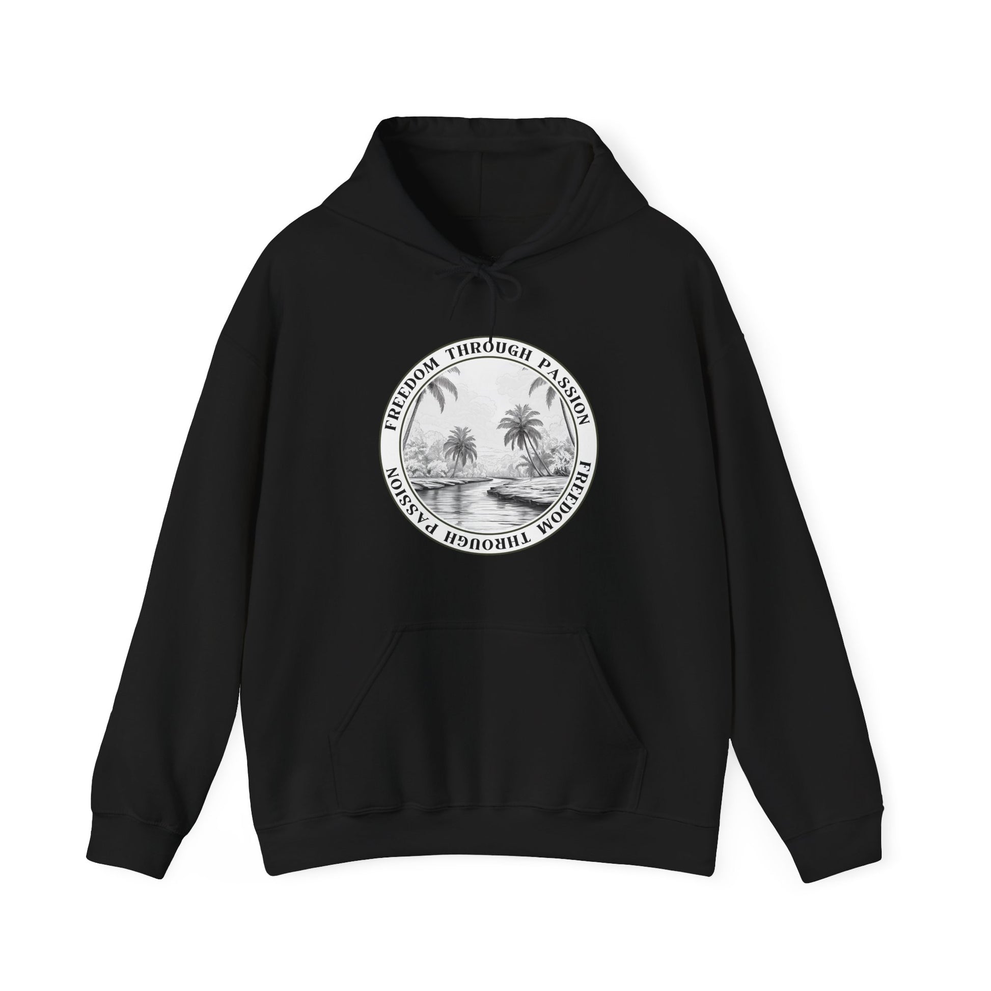 Freedom Through Passion Hoodie | Multiple Color Options, Unisex