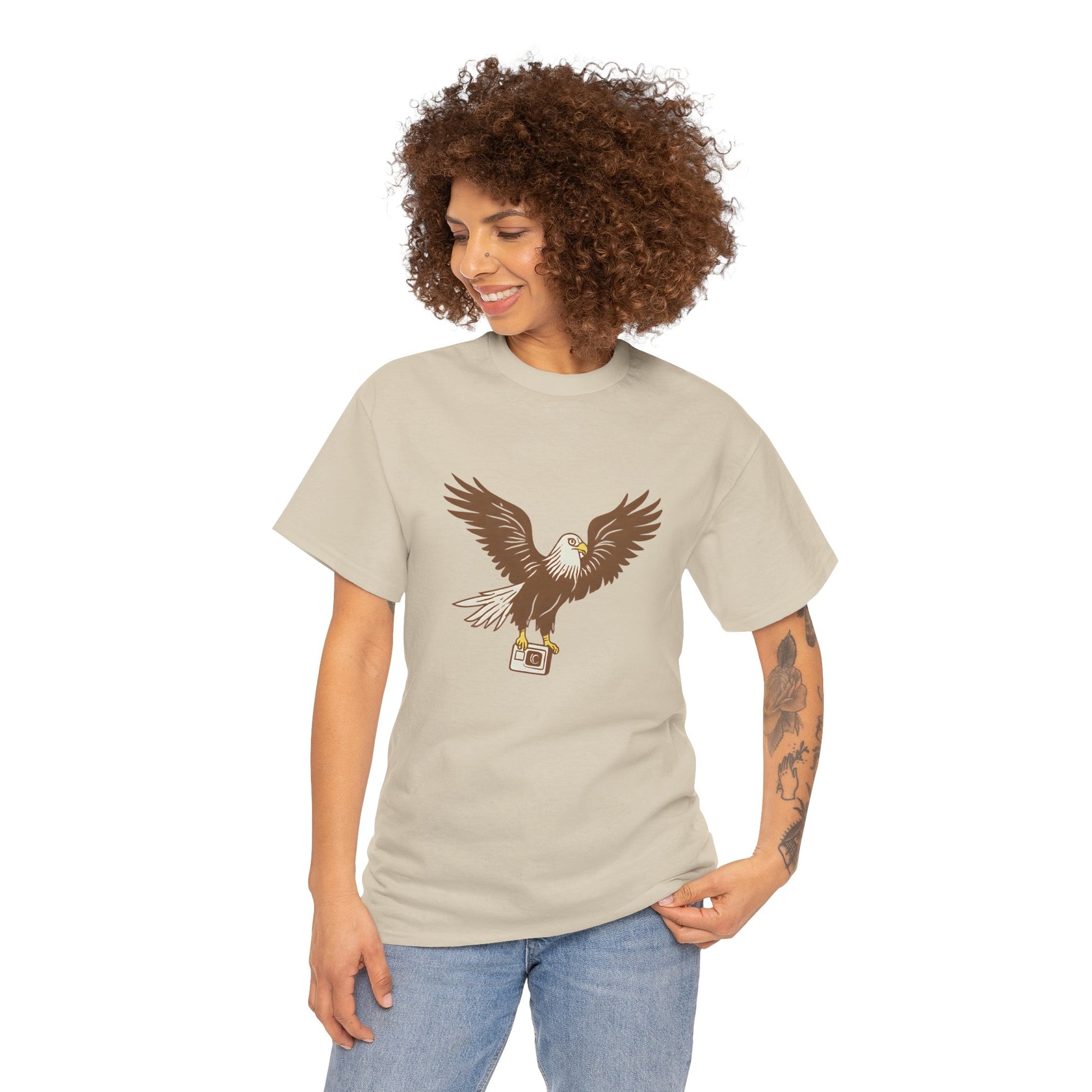 Eagle Graphic Tee | Multiple Color Options, Unisex Cotton T-Shirt