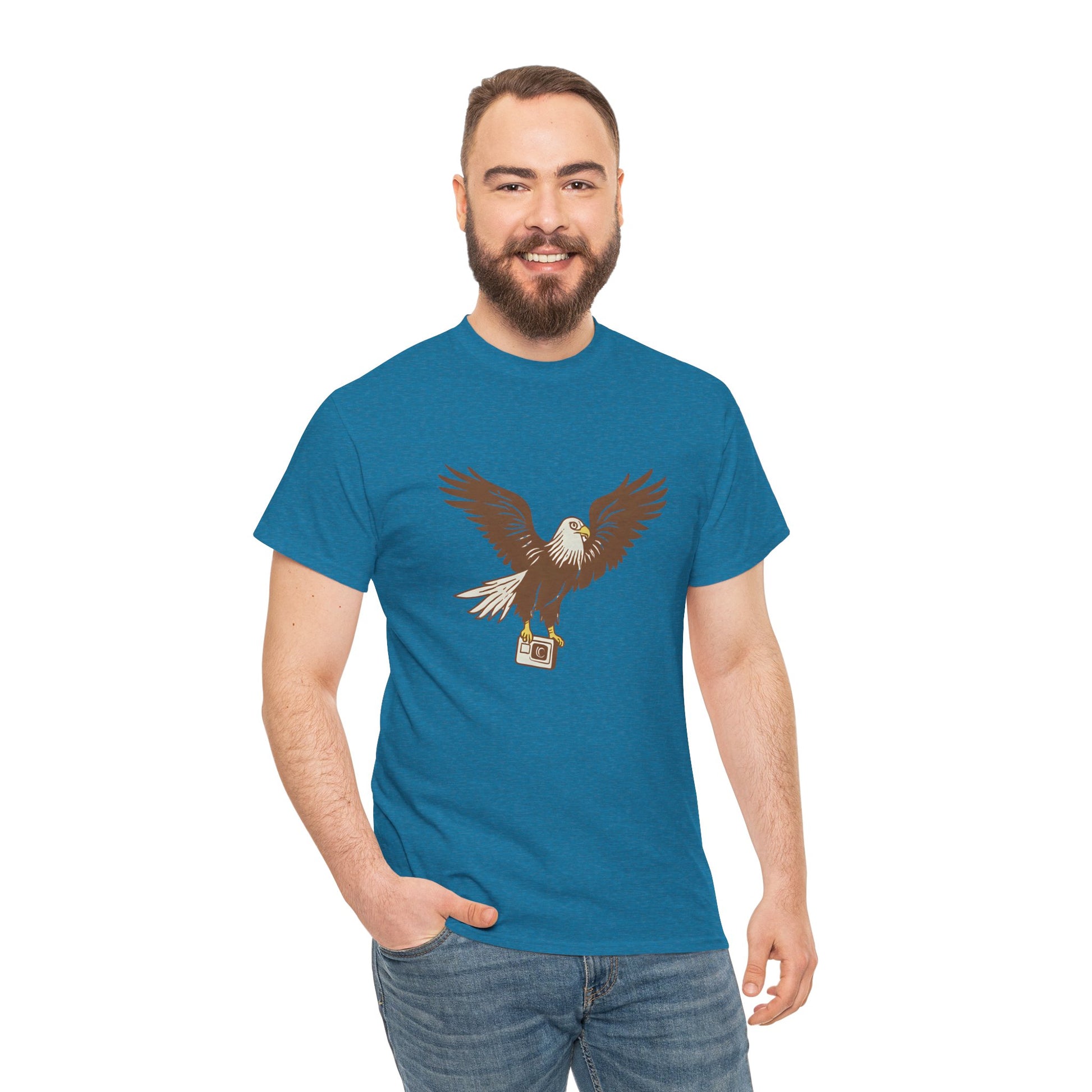 Eagle Graphic Tee | Multiple Color Options, Unisex Cotton T-Shirt