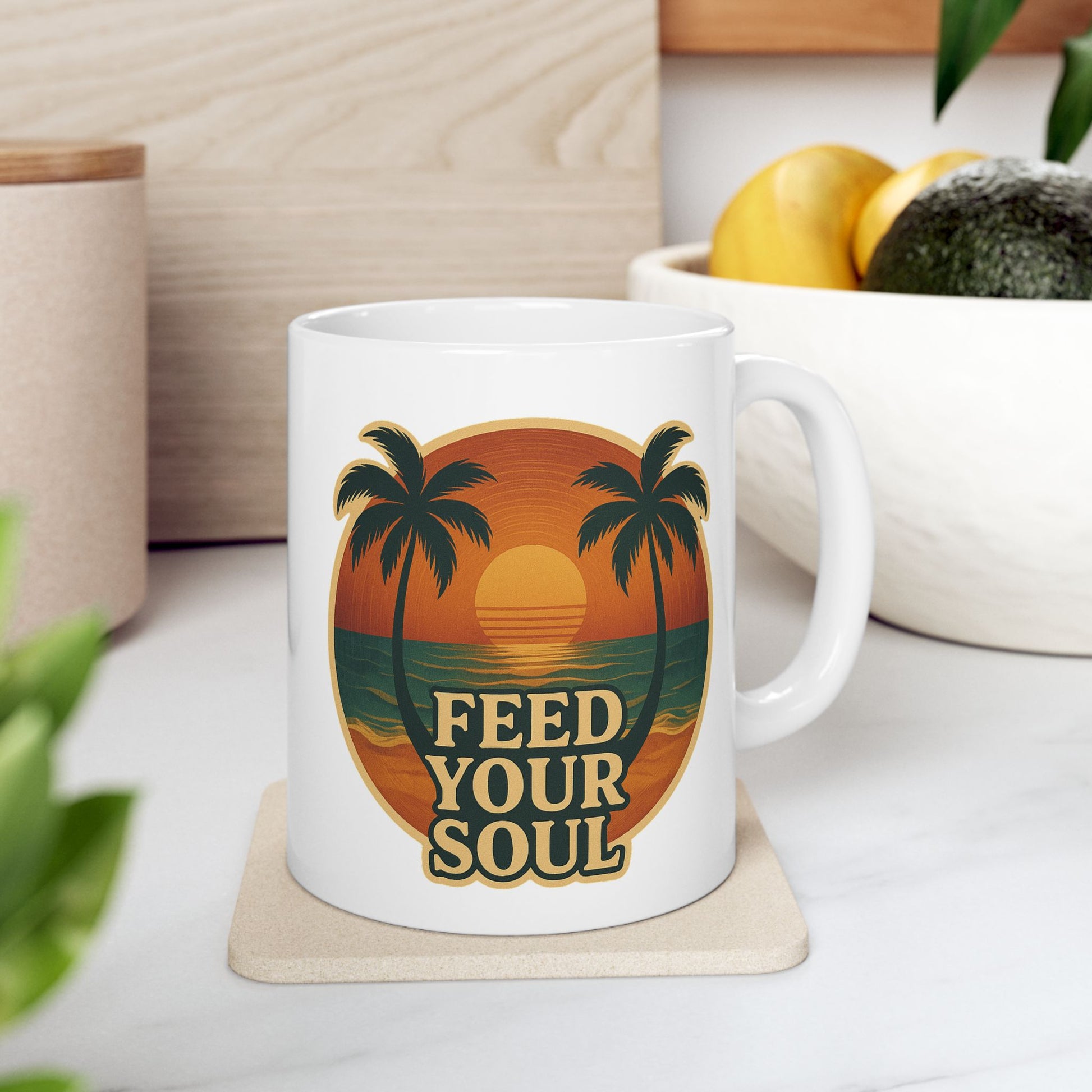 Feed Your Soul Ceramic Mug (11oz, 15oz)