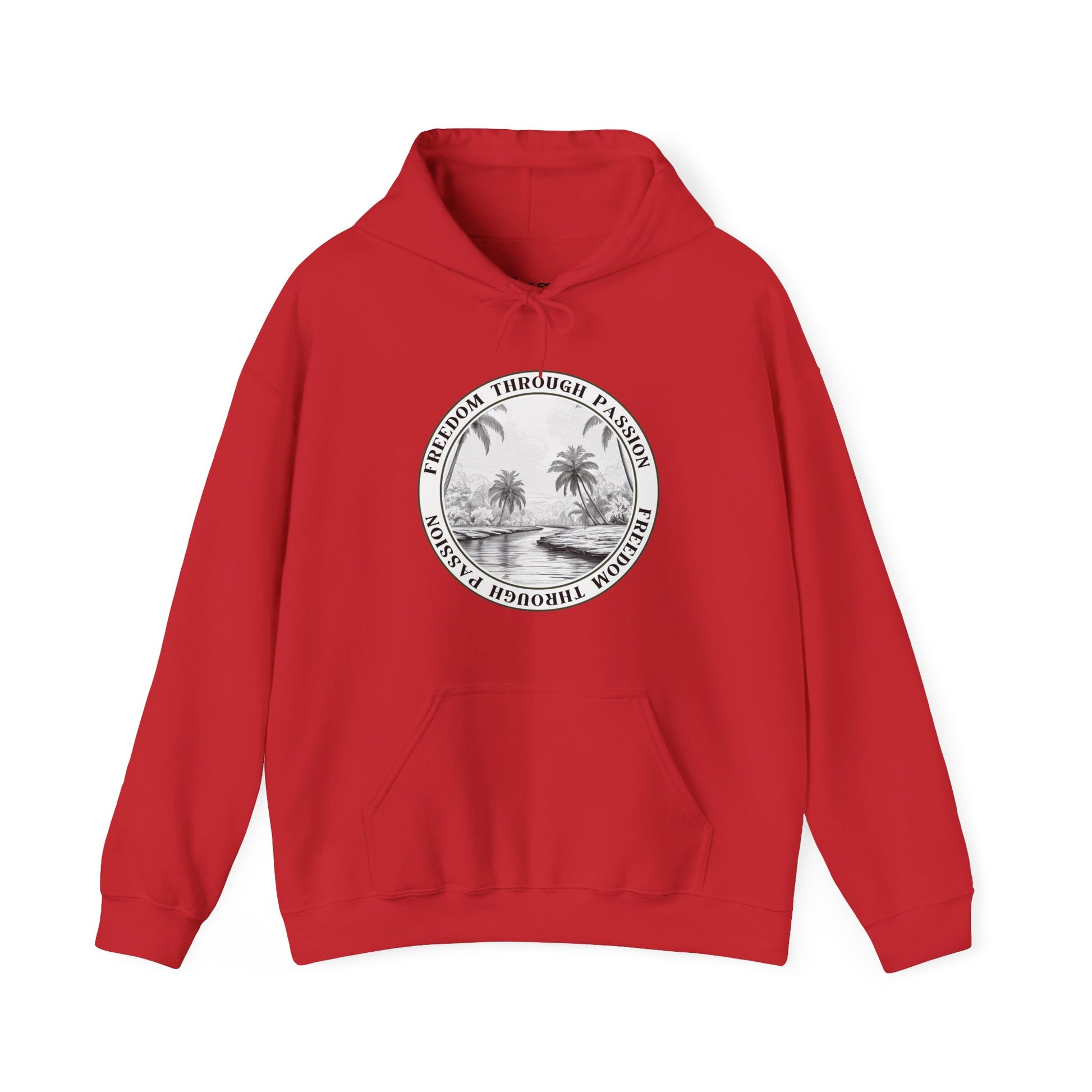 Freedom Through Passion Hoodie | Multiple Color Options, Unisex