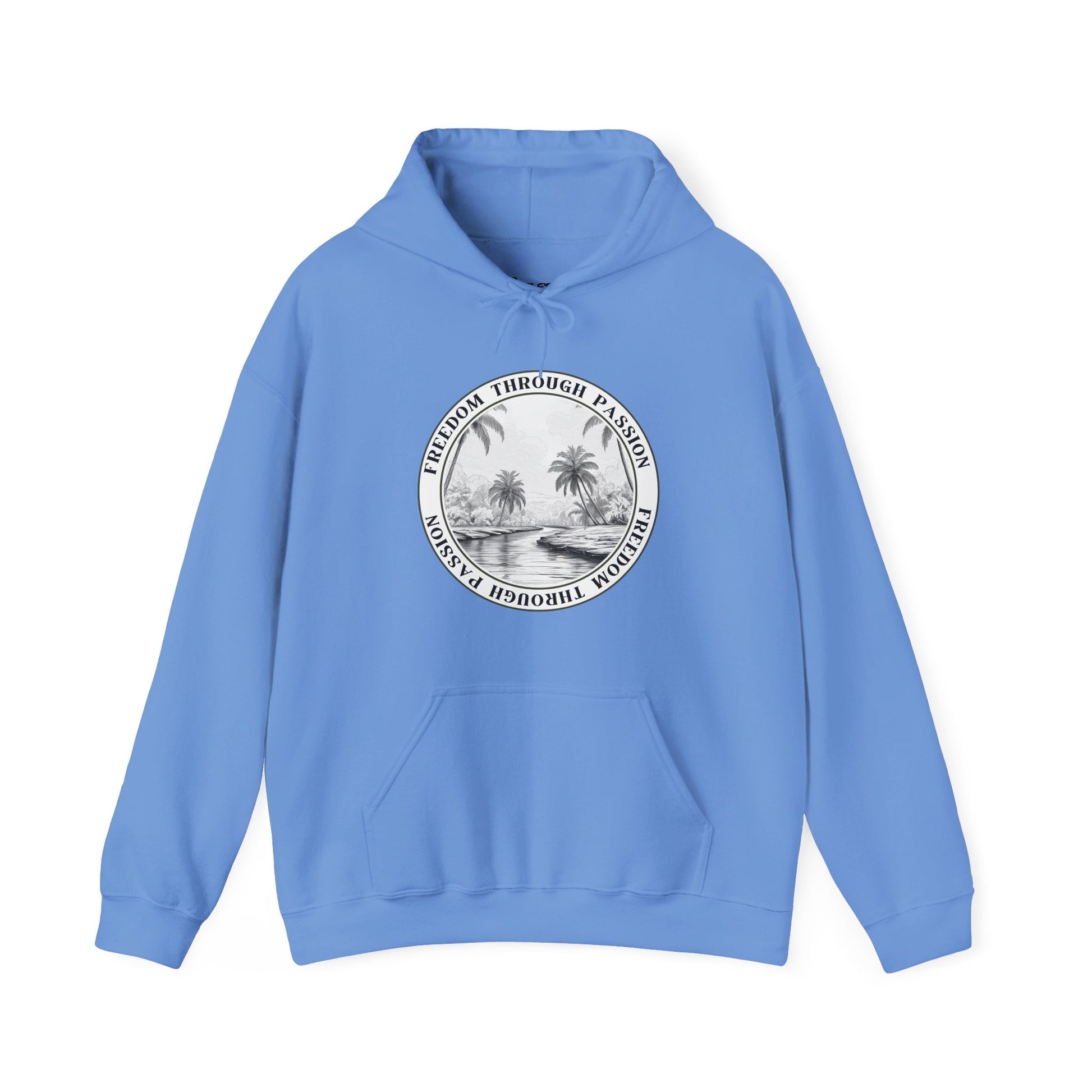 Freedom Through Passion Hoodie | Multiple Color Options, Unisex