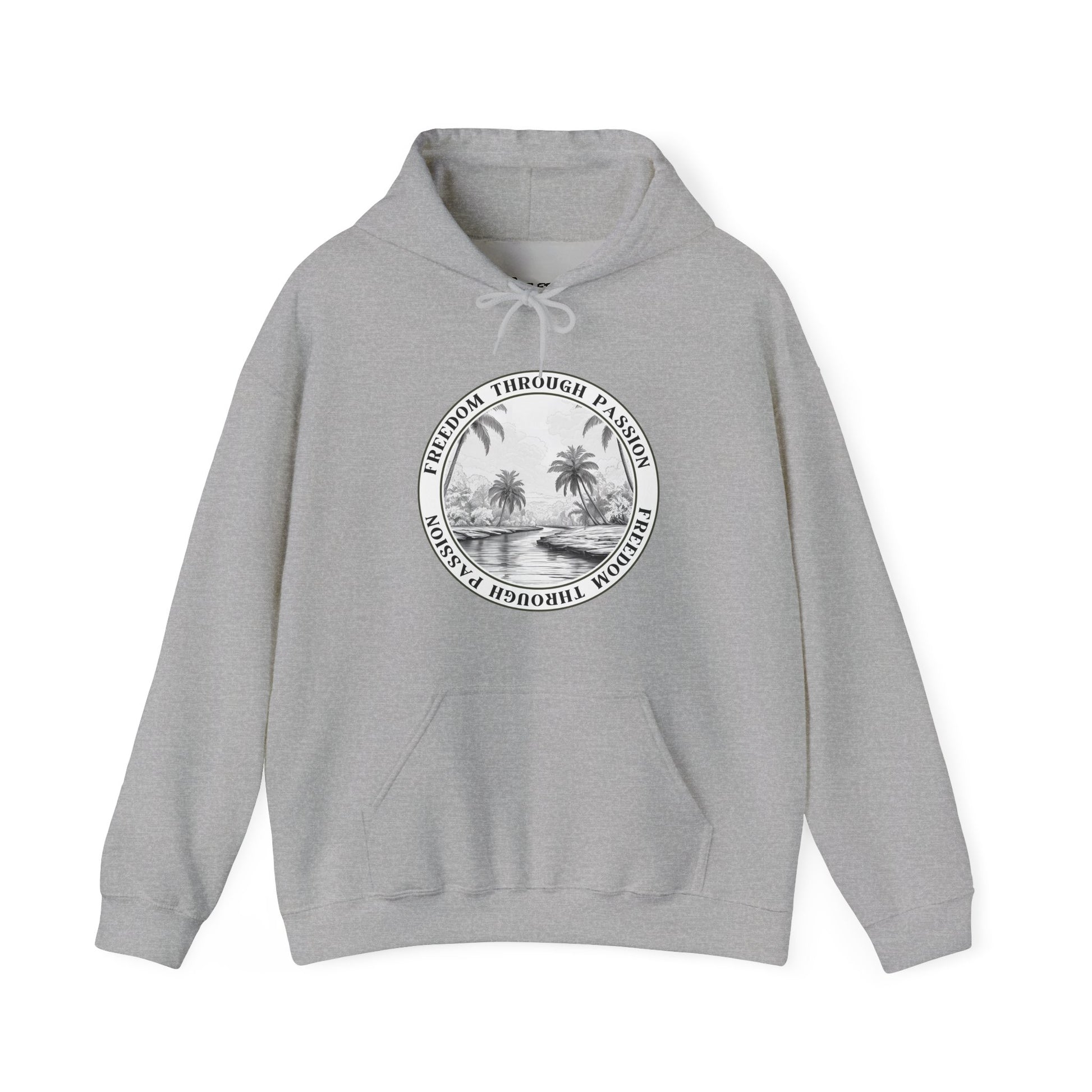 Freedom Through Passion Hoodie | Multiple Color Options, Unisex