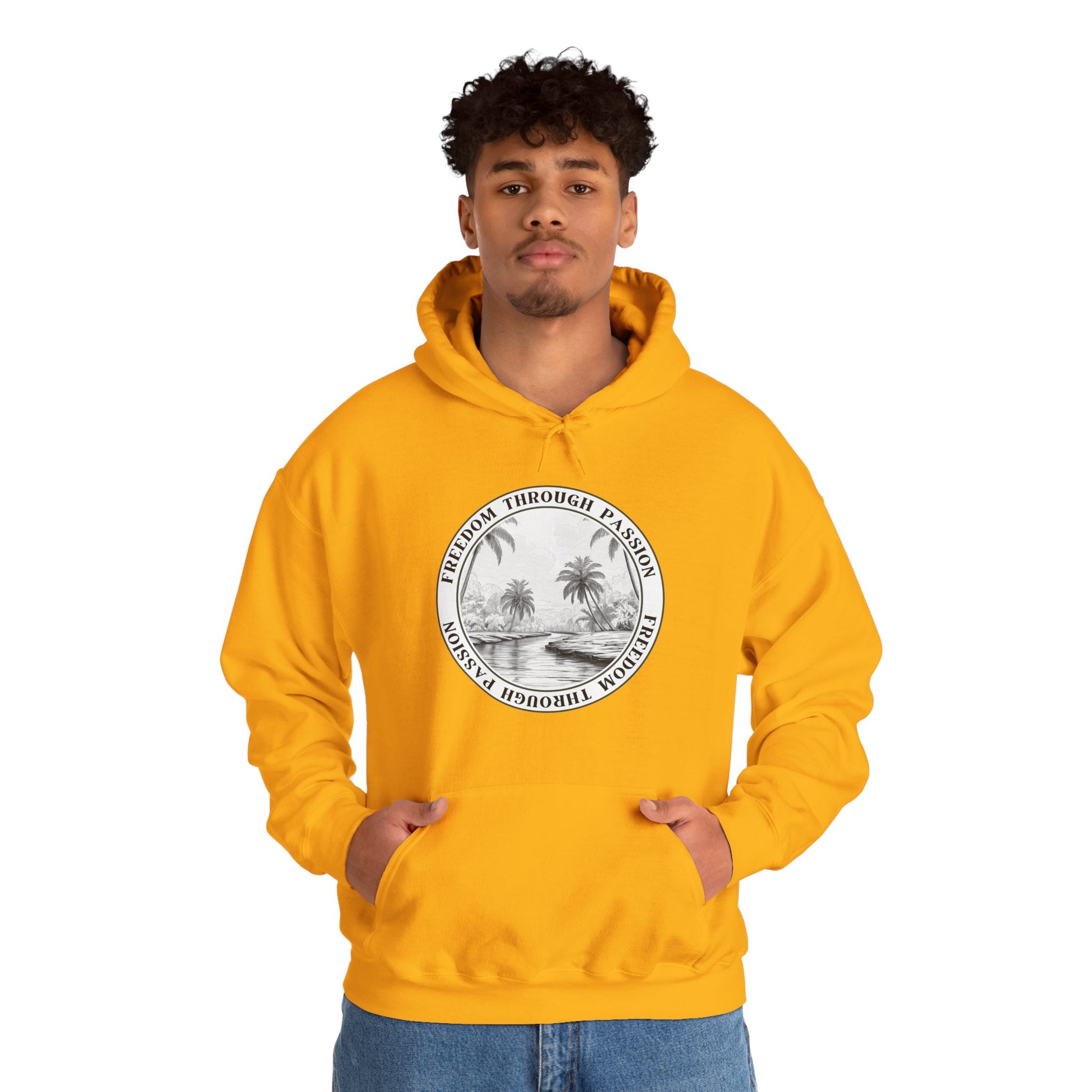 Freedom Through Passion Hoodie | Multiple Color Options, Unisex