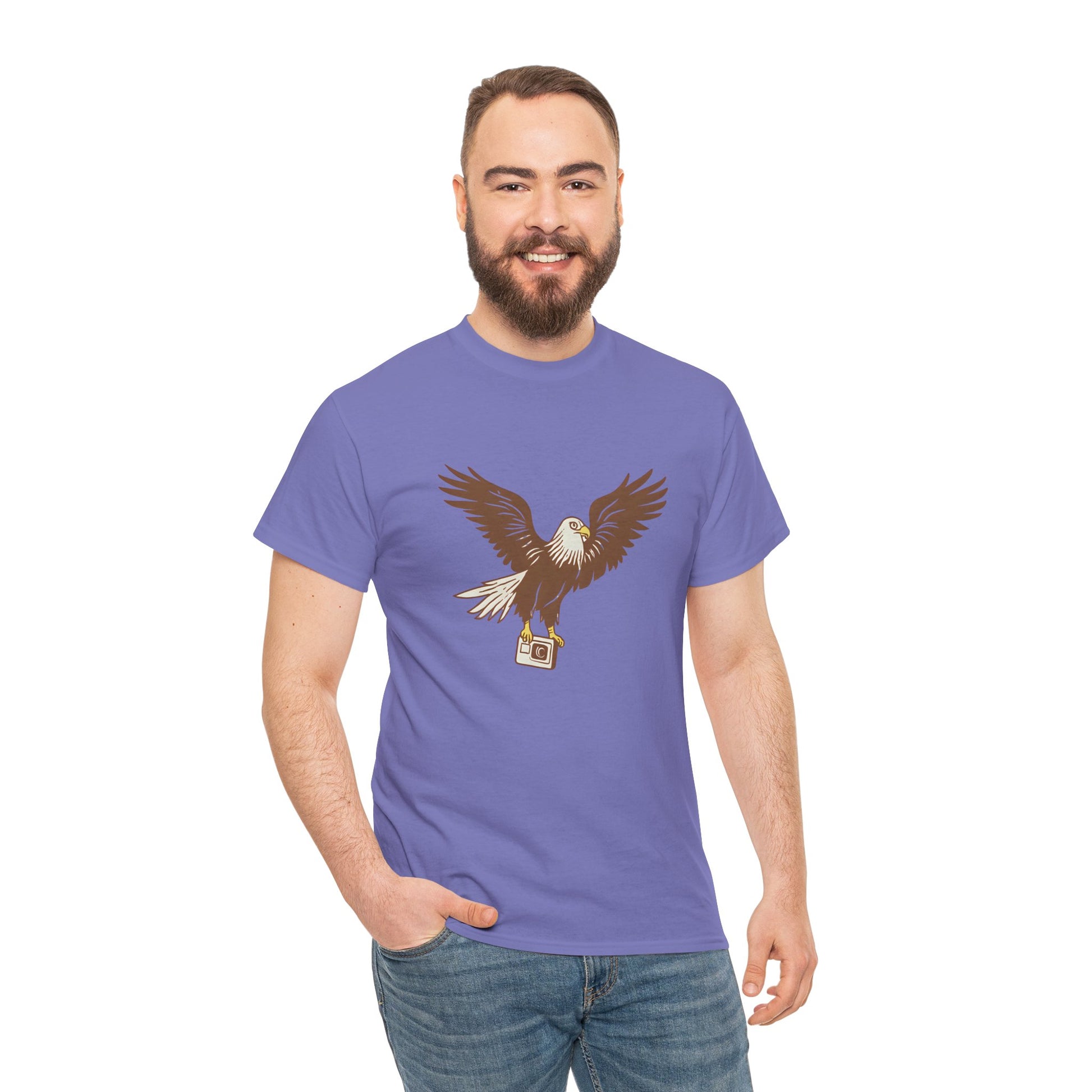 Eagle Graphic Tee | Multiple Color Options, Unisex Cotton T-Shirt