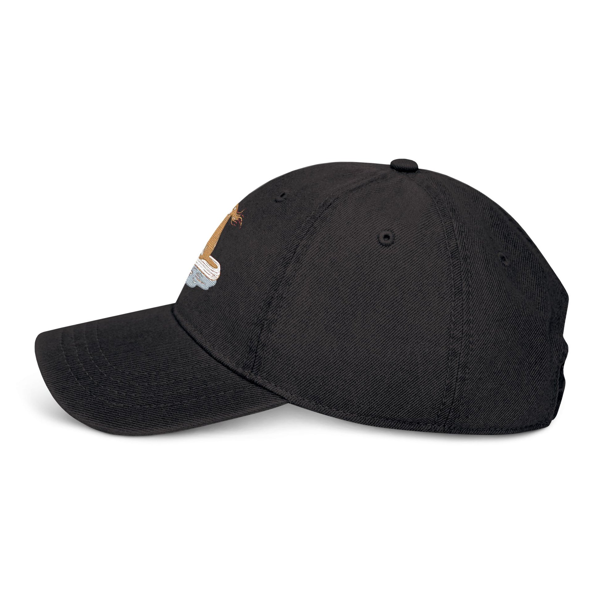 Denim Hat with Otter Embroidery | Multiple Color Options