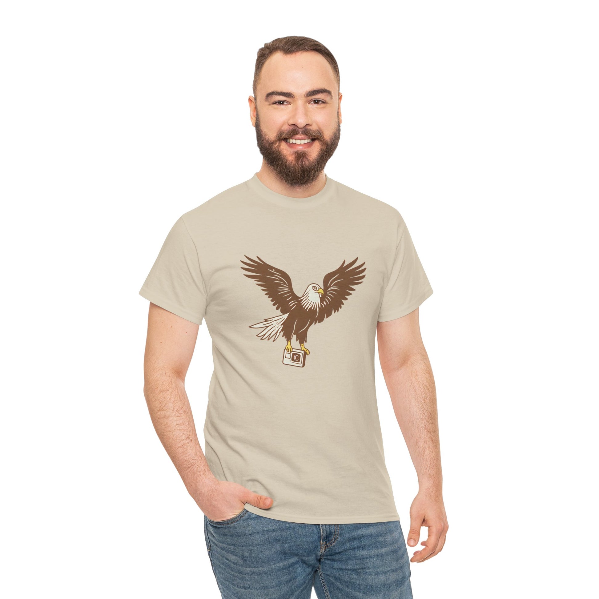 Eagle Graphic Tee | Multiple Color Options, Unisex Cotton T-Shirt
