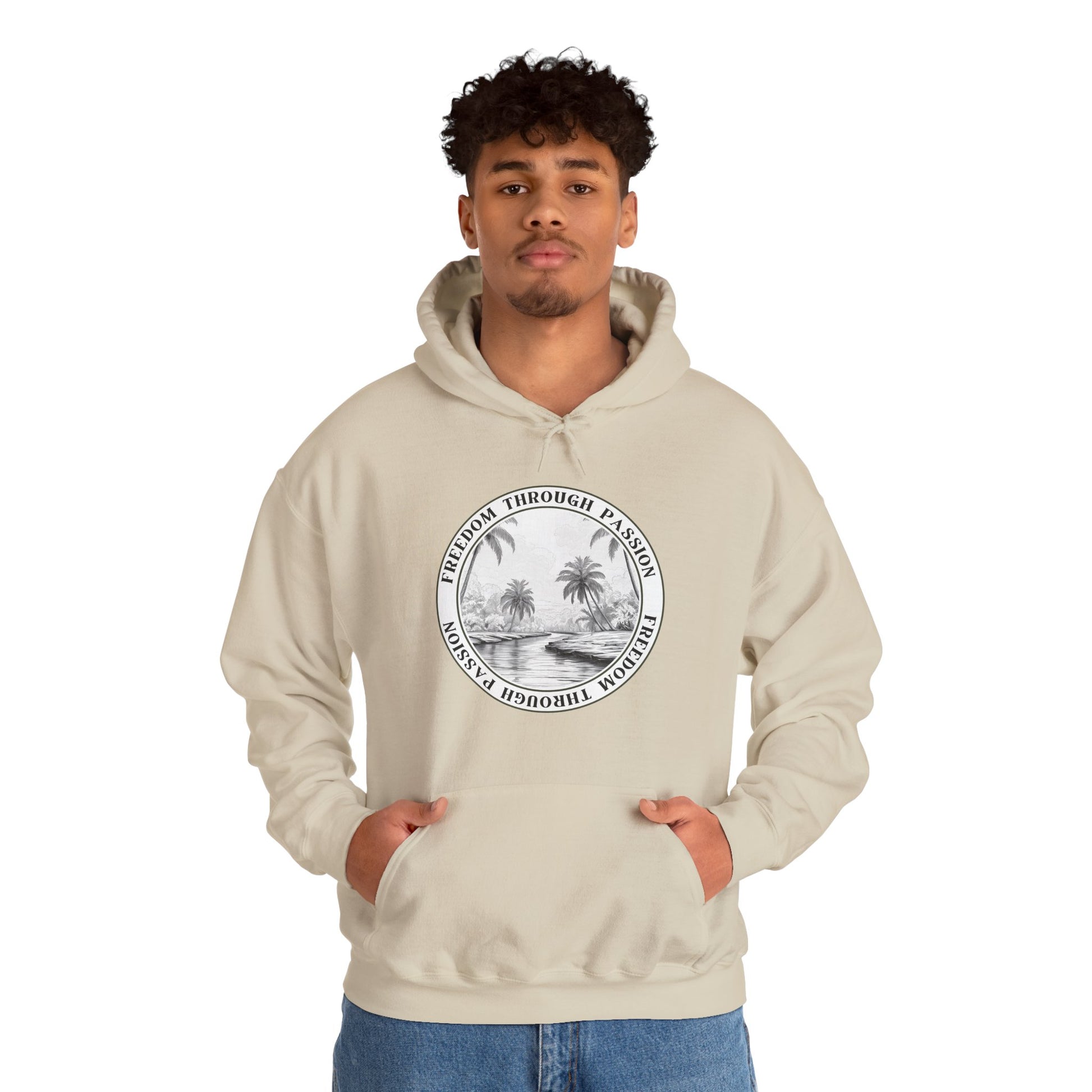 Freedom Through Passion Hoodie | Multiple Color Options, Unisex