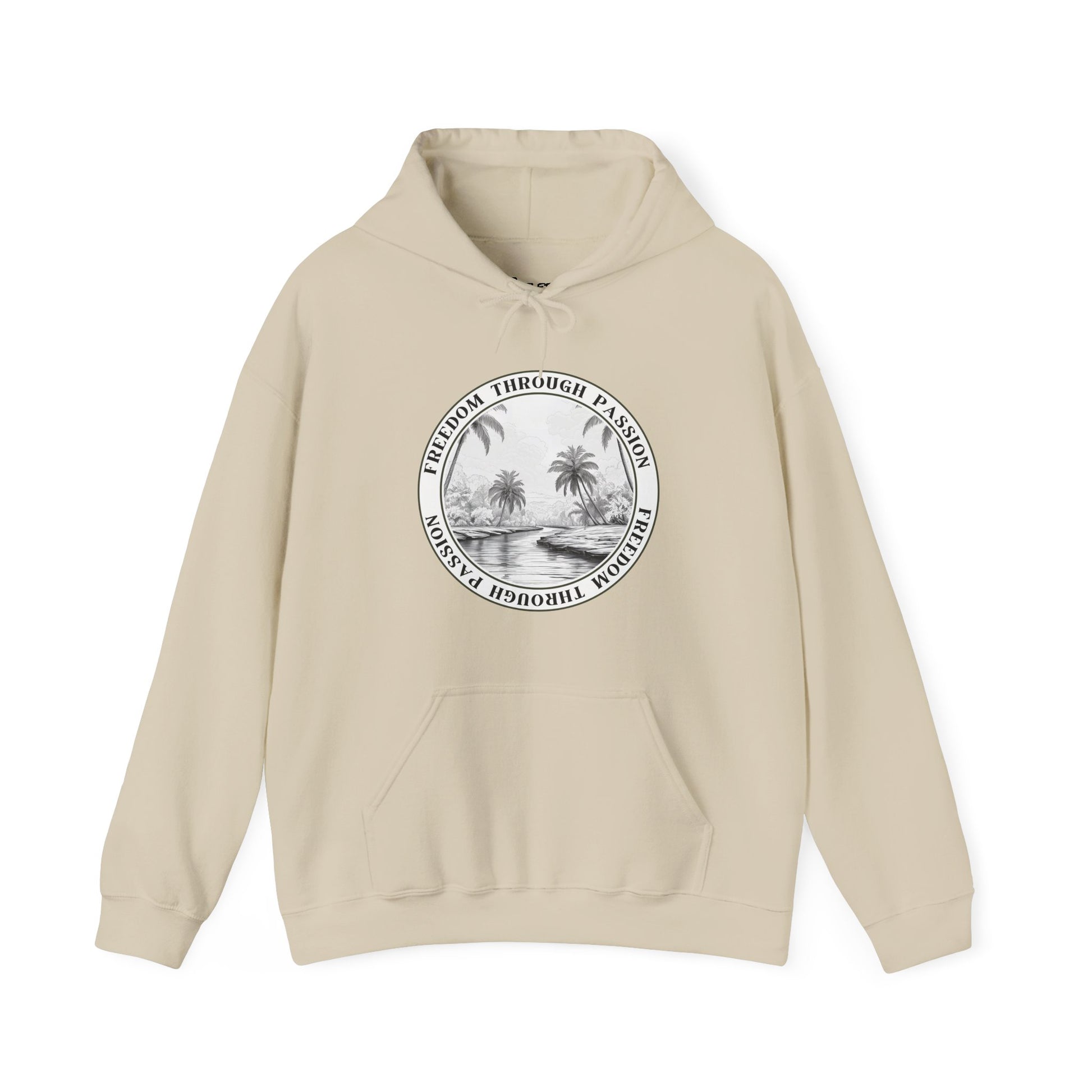 Freedom Through Passion Hoodie | Multiple Color Options, Unisex