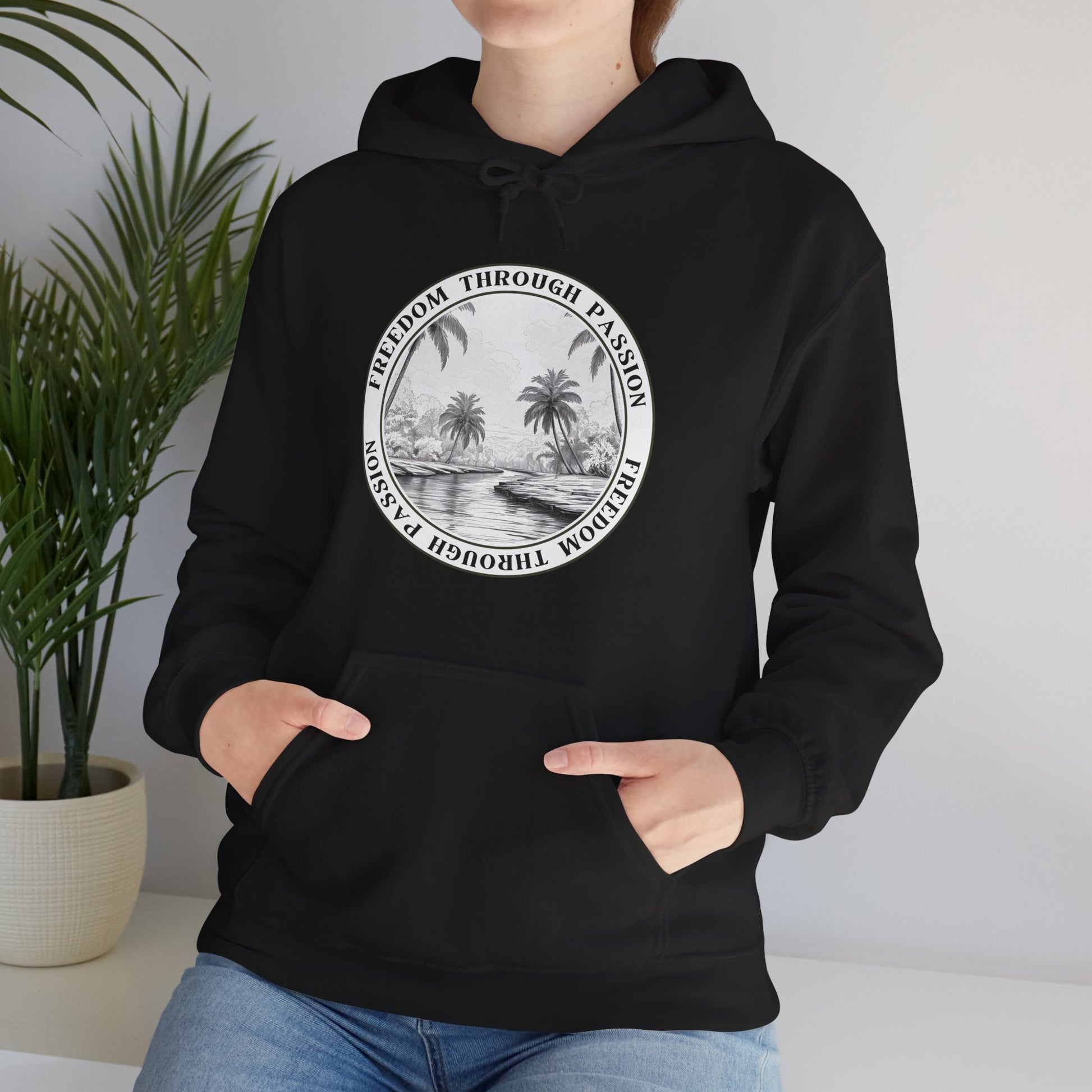 Freedom Through Passion Hoodie | Multiple Color Options, Unisex