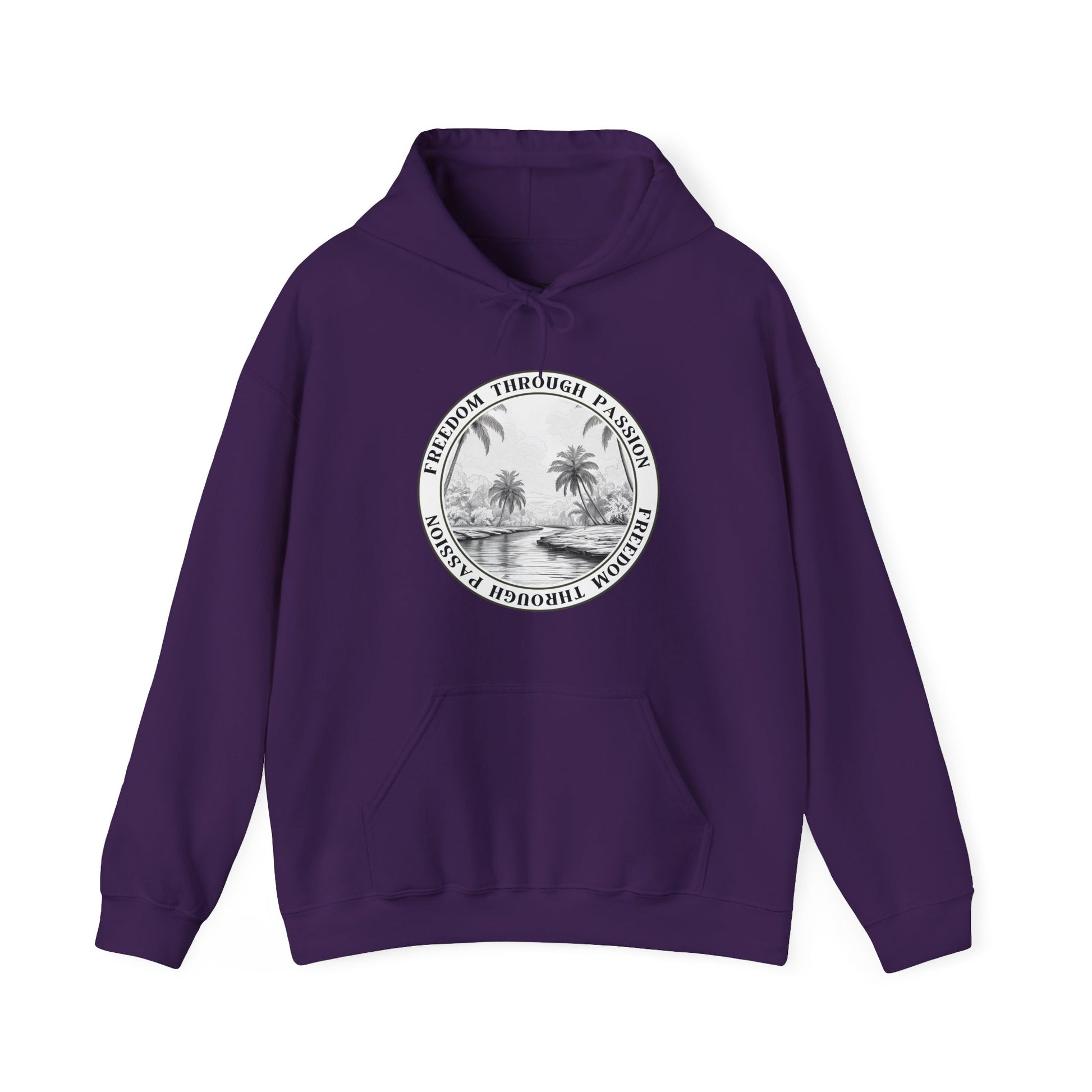 Freedom Through Passion Hoodie | Multiple Color Options, Unisex