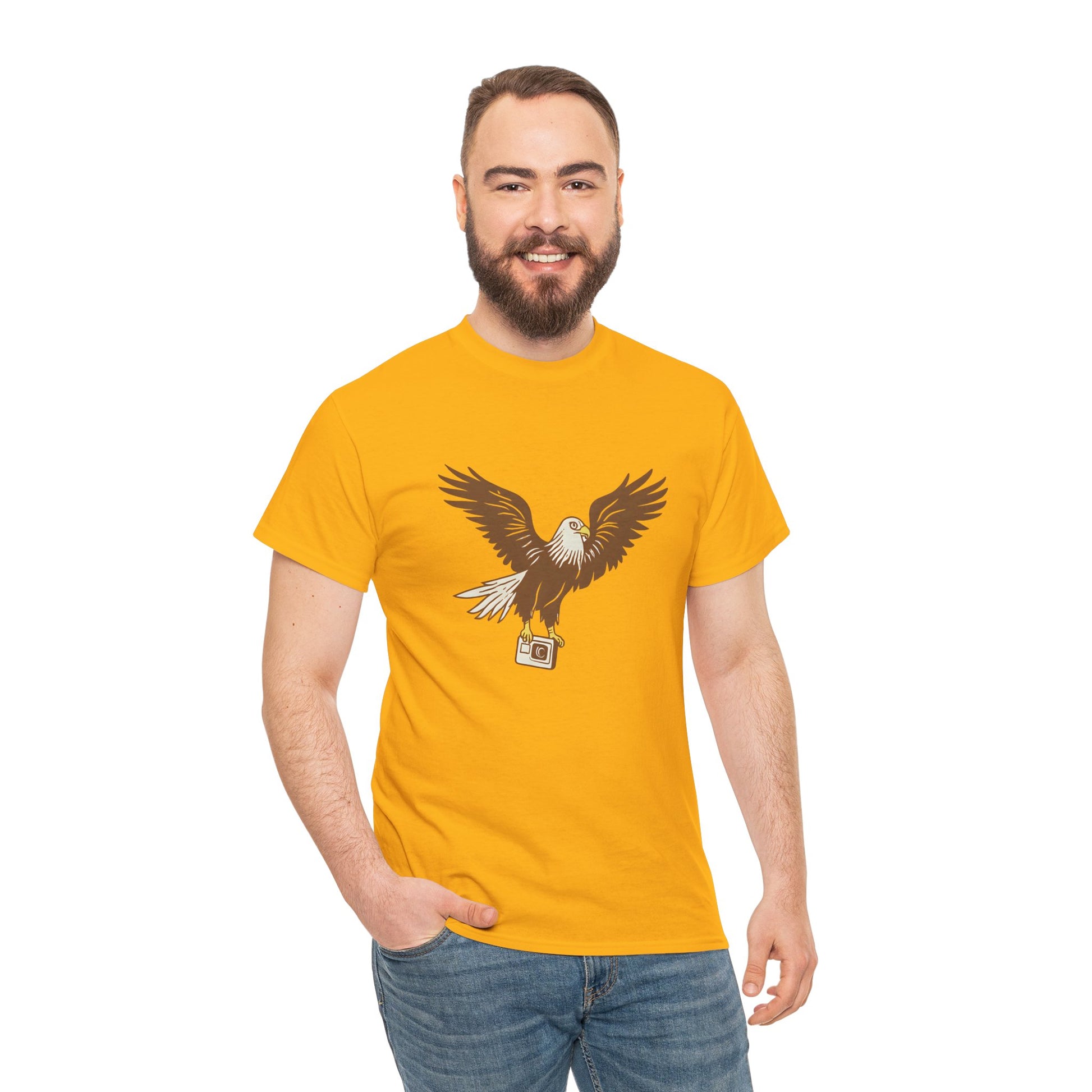 Eagle Graphic Tee | Multiple Color Options, Unisex Cotton T-Shirt