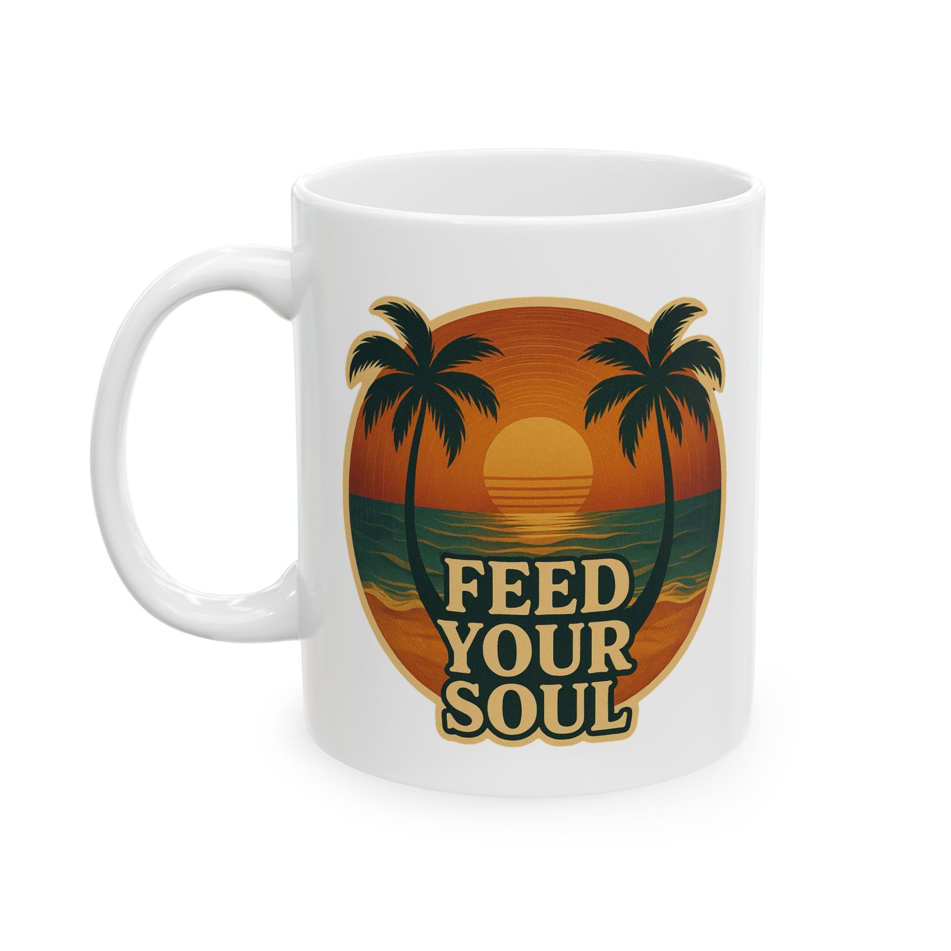 Feed Your Soul Ceramic Mug (11oz, 15oz)