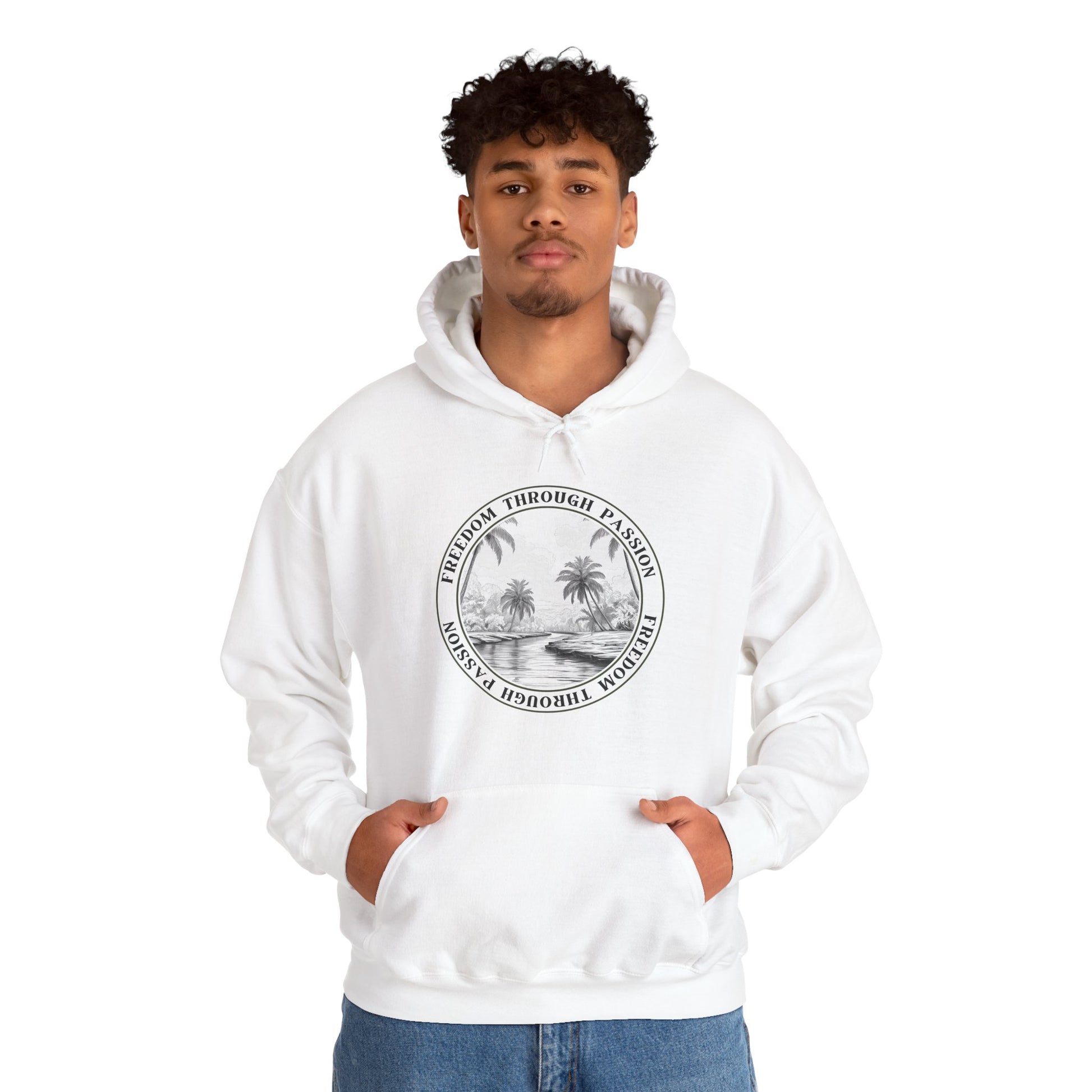 Freedom Through Passion Hoodie | Multiple Color Options, Unisex