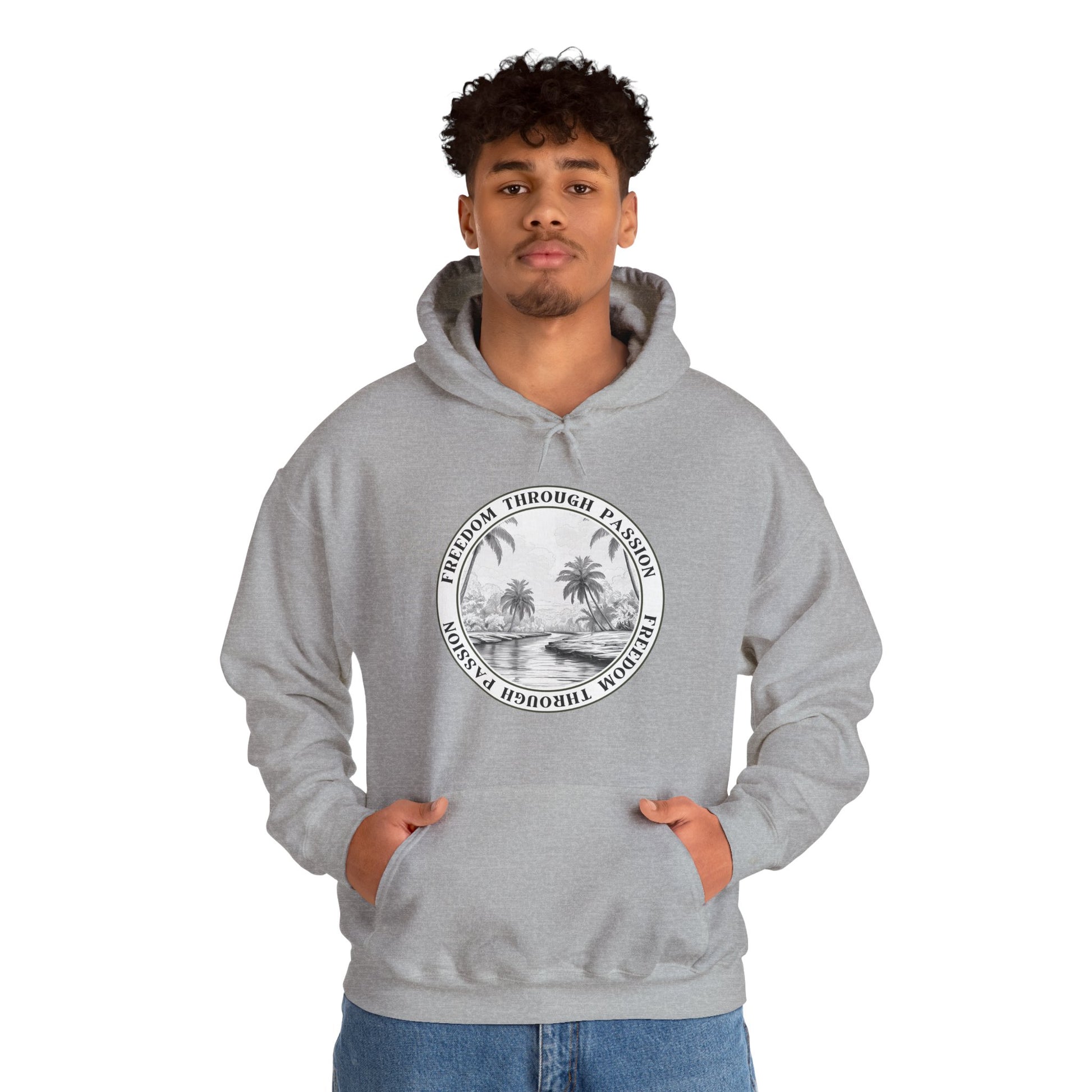 Freedom Through Passion Hoodie | Multiple Color Options, Unisex