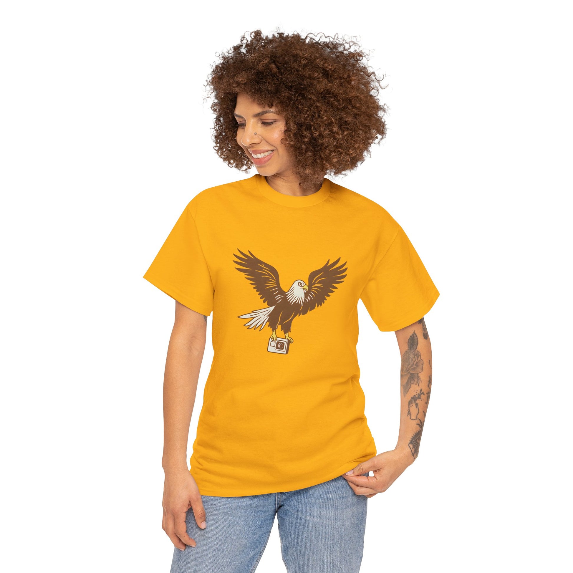 Eagle Graphic Tee | Multiple Color Options, Unisex Cotton T-Shirt