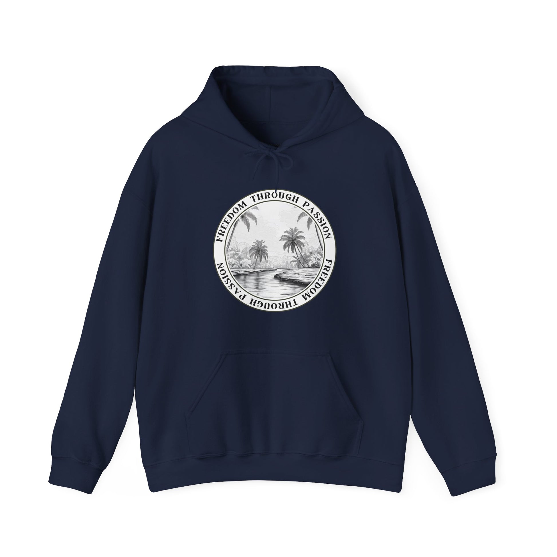Freedom Through Passion Hoodie | Multiple Color Options, Unisex