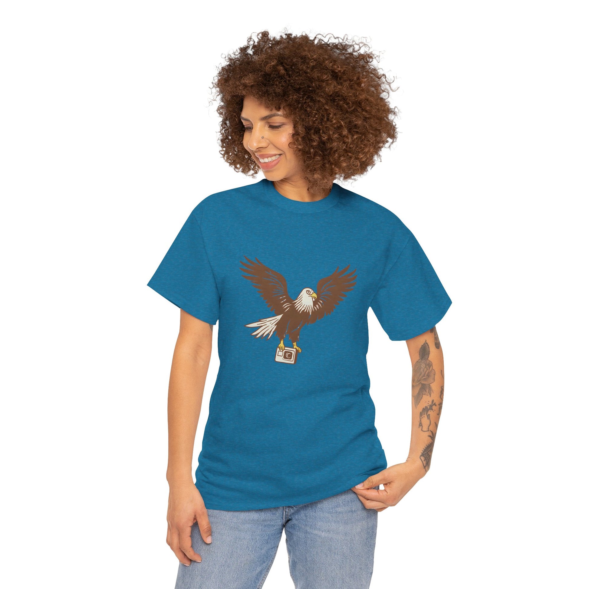 Eagle Graphic Tee | Multiple Color Options, Unisex Cotton T-Shirt