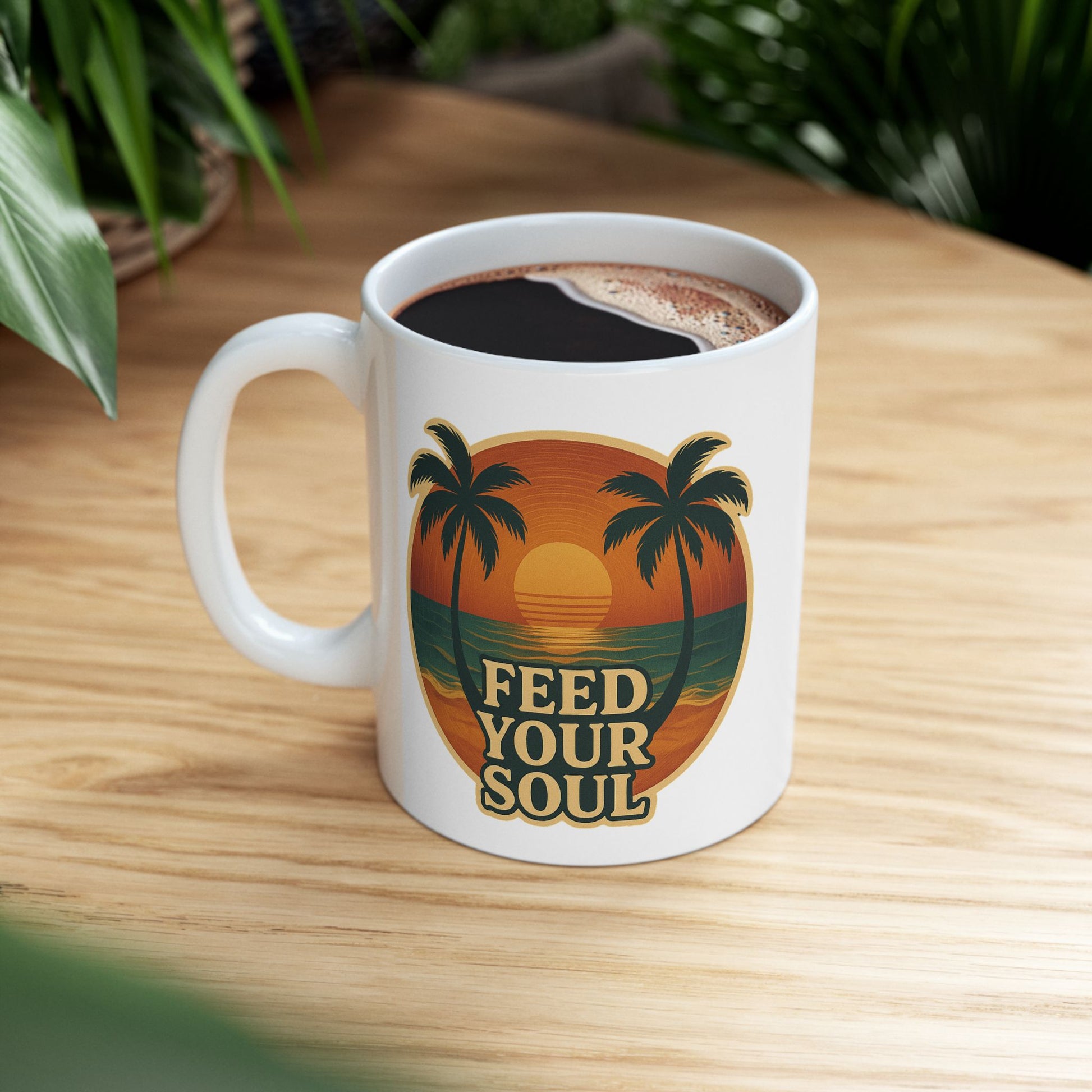 Feed Your Soul Ceramic Mug (11oz, 15oz)