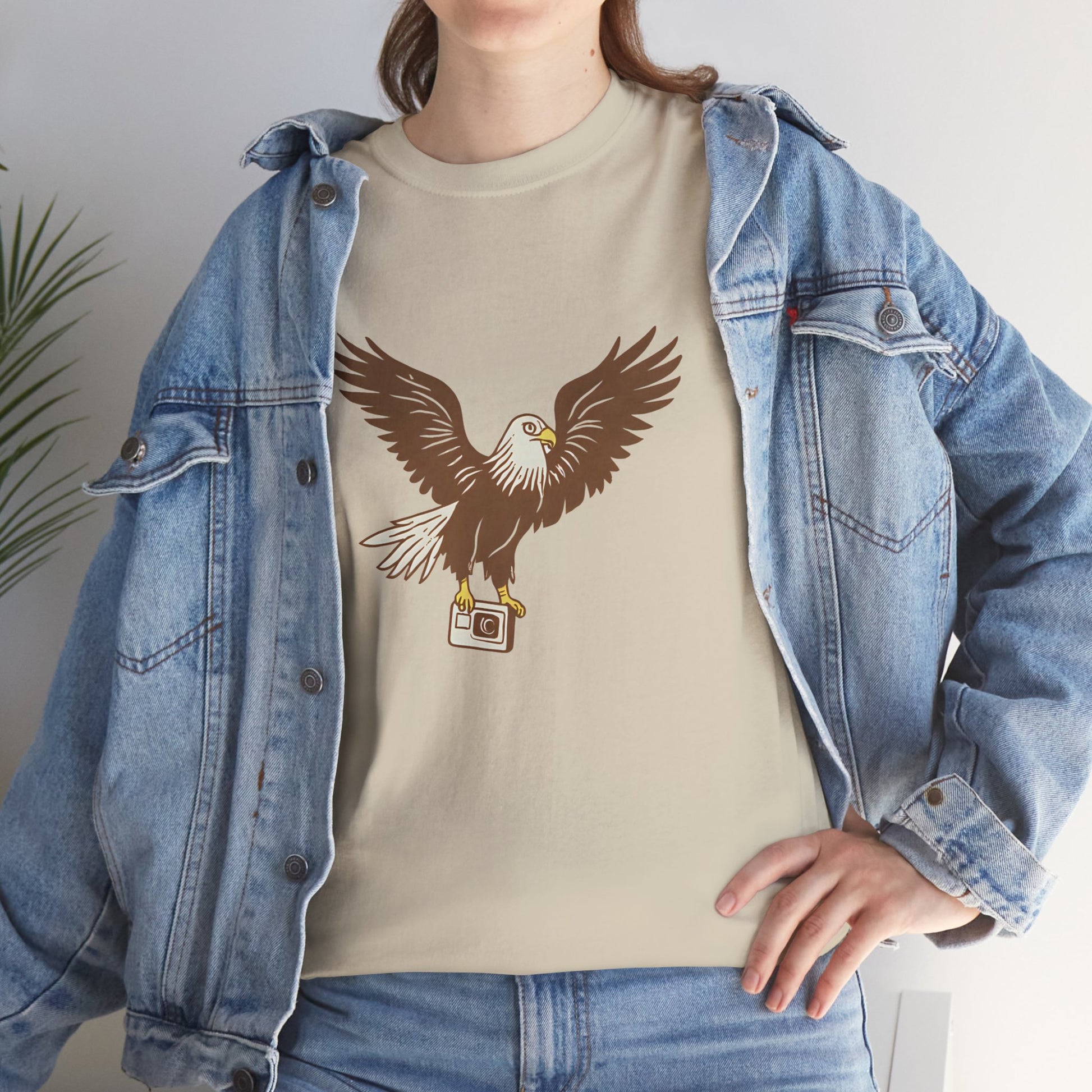 Eagle Graphic Tee | Multiple Color Options, Unisex Cotton T-Shirt