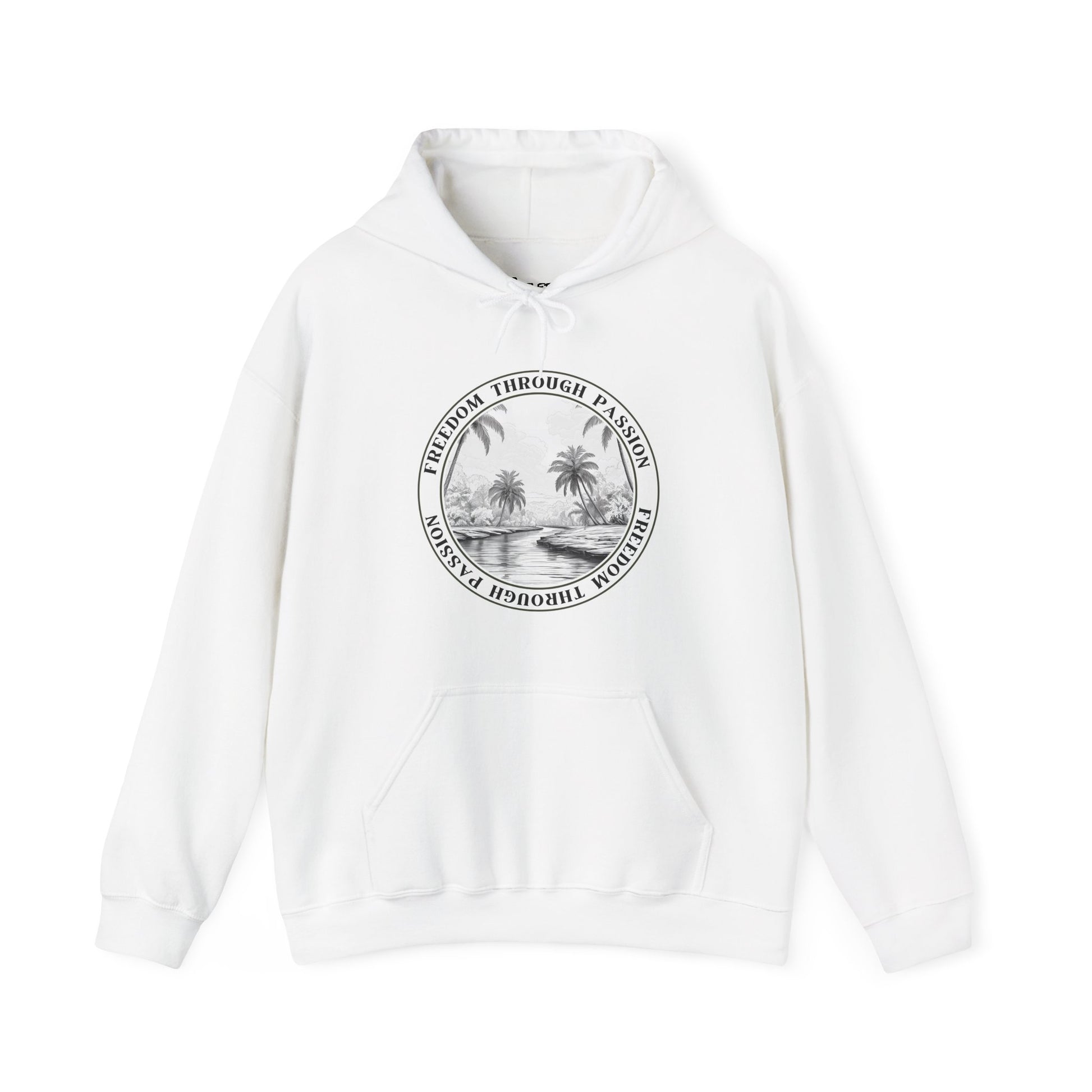 Freedom Through Passion Hoodie | Multiple Color Options, Unisex