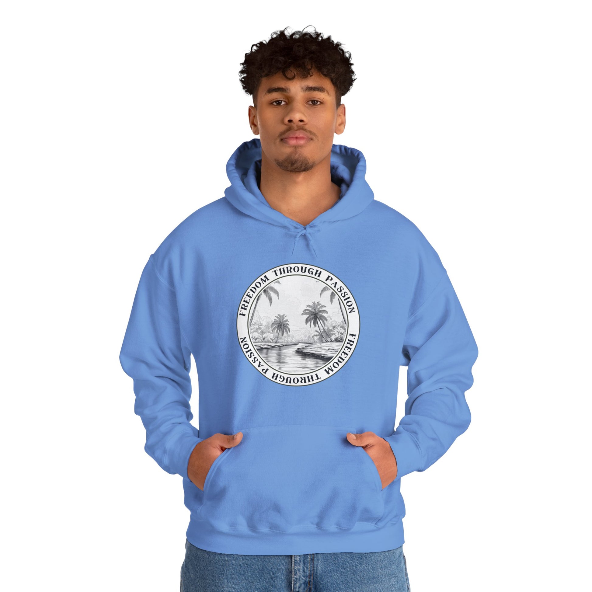 Freedom Through Passion Hoodie | Multiple Color Options, Unisex